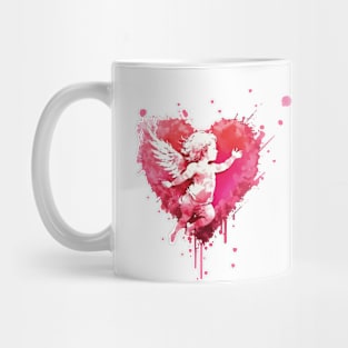 funny Cupid Valentine's Day girls Mug